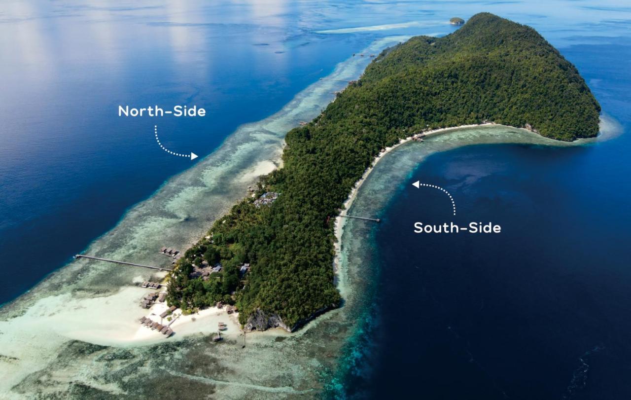 Kri Raja Ampat Bungalows Buitenkant foto